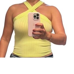 Bloom Seasons  Tank Top‎ Green Size S